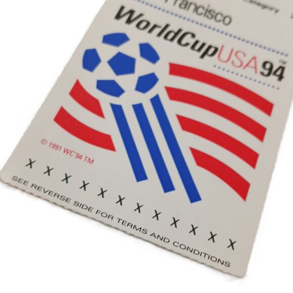 FIFA World Cup Ticket Stub – Game 19 ~ 1994 Champions Brazil vs Cameroon - Picture 4 of 9